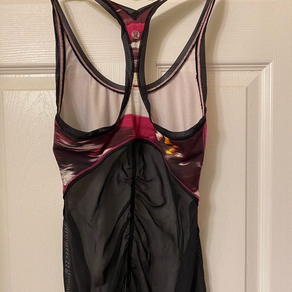 Lululemon mesh exercise tank